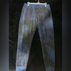 medium blue men’s joggers